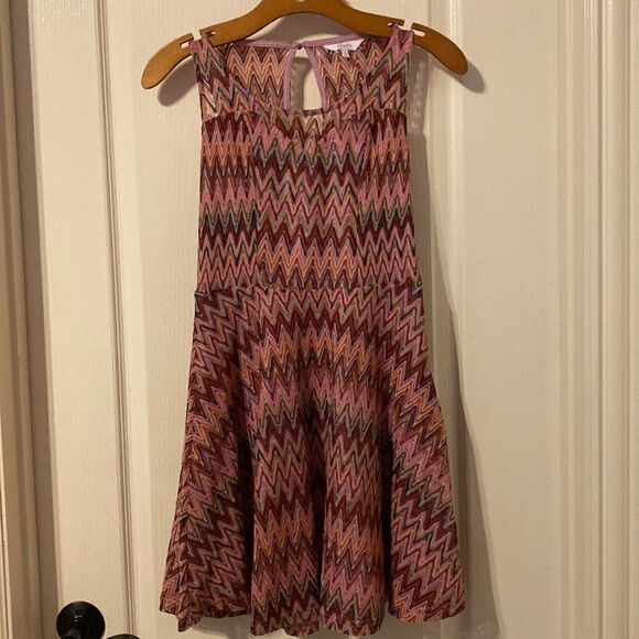 Candies Women’s Zig-Zag Multicolored A-Line Dress Size Small NWOT - Picture 1 of 14